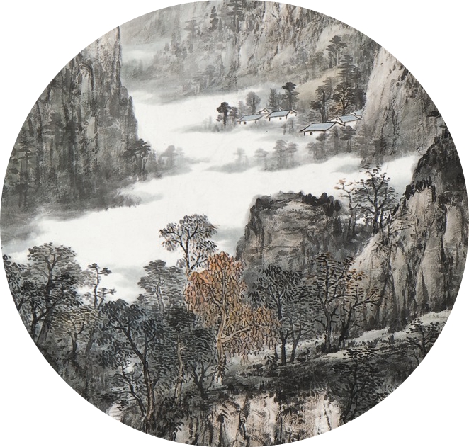 周武元国画作品赏析 让自然诠释浓浓的人情味